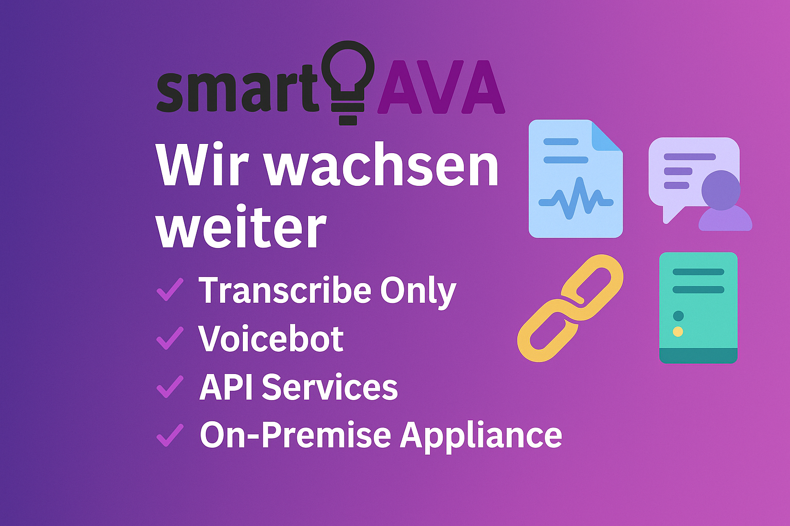 🚀 Wir wachsen weiter: SmartAVA erweitert Produktpalette für 2025